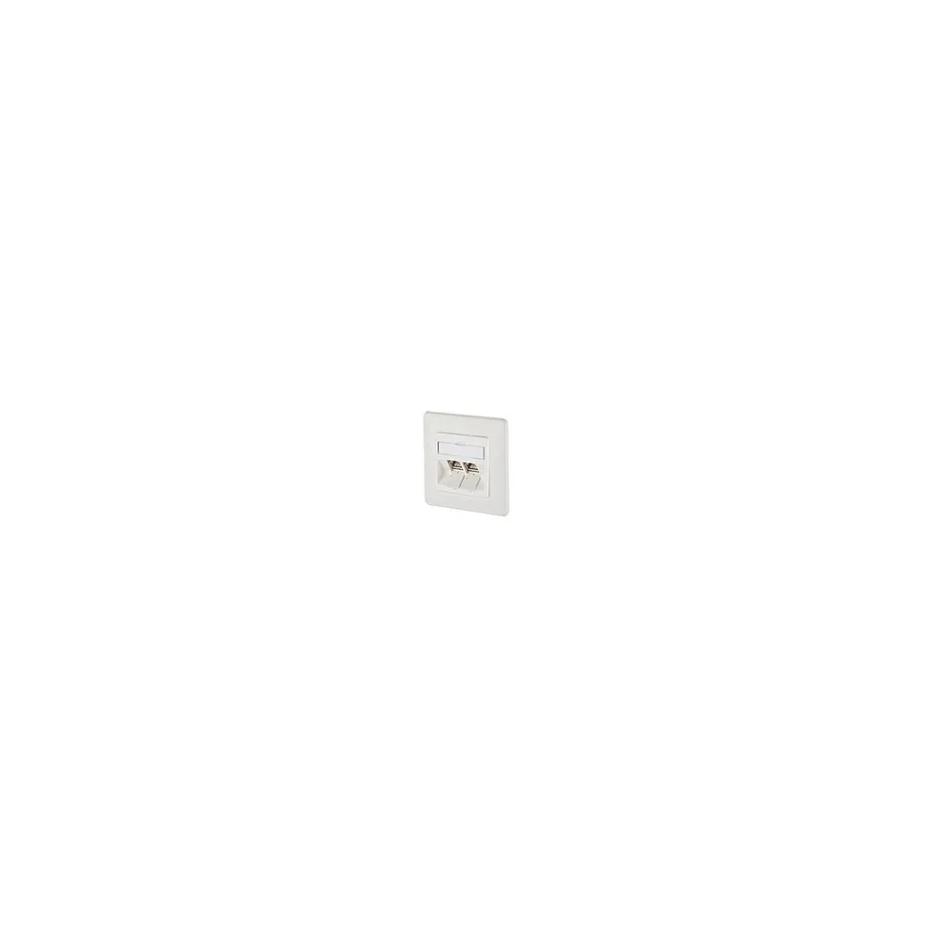BTR NETCOM 130B12D21002-E Presa Dati RJ-45 Design Bianco Puro