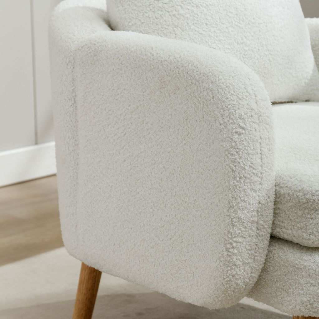 Fortuna Lai Čalouněné křeslo s polštářem Lounge Chair Sofa Obrázek produktu 6
