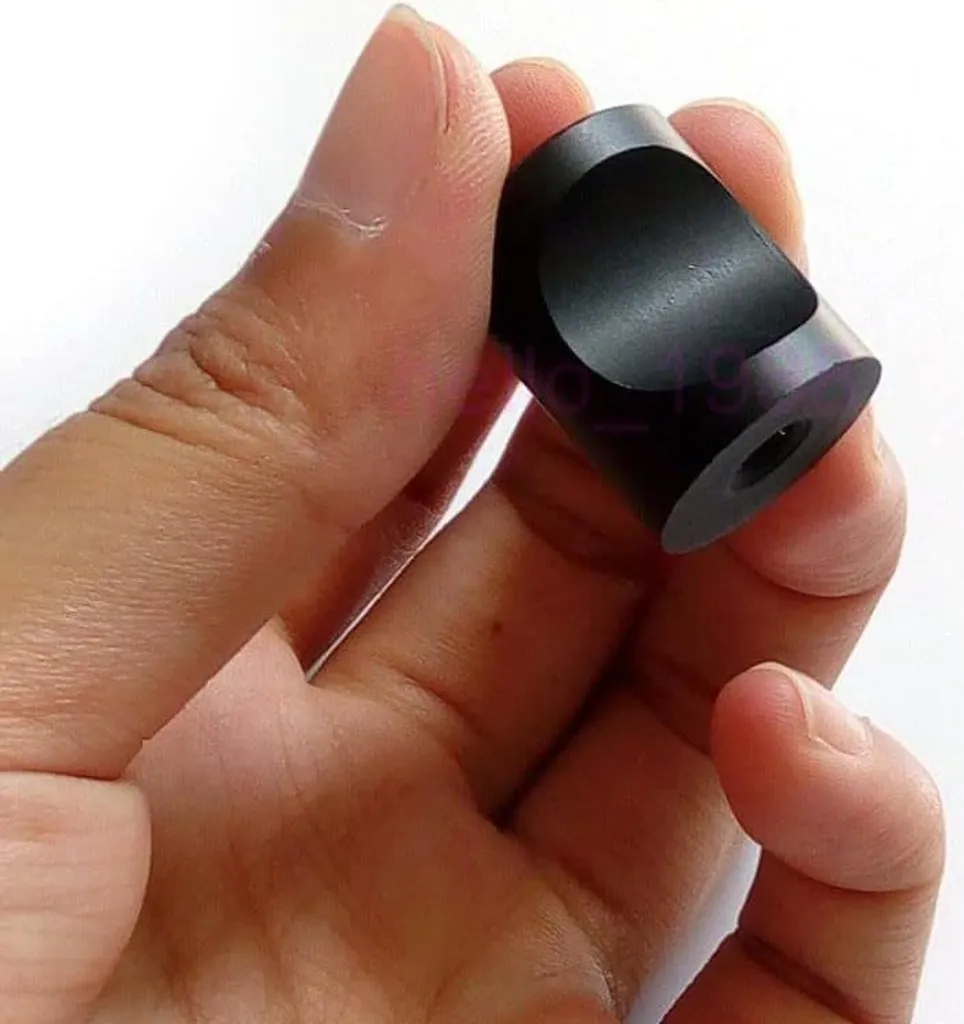 Poignée de tiroir cylindrique en argent pour placard et cuisine x10