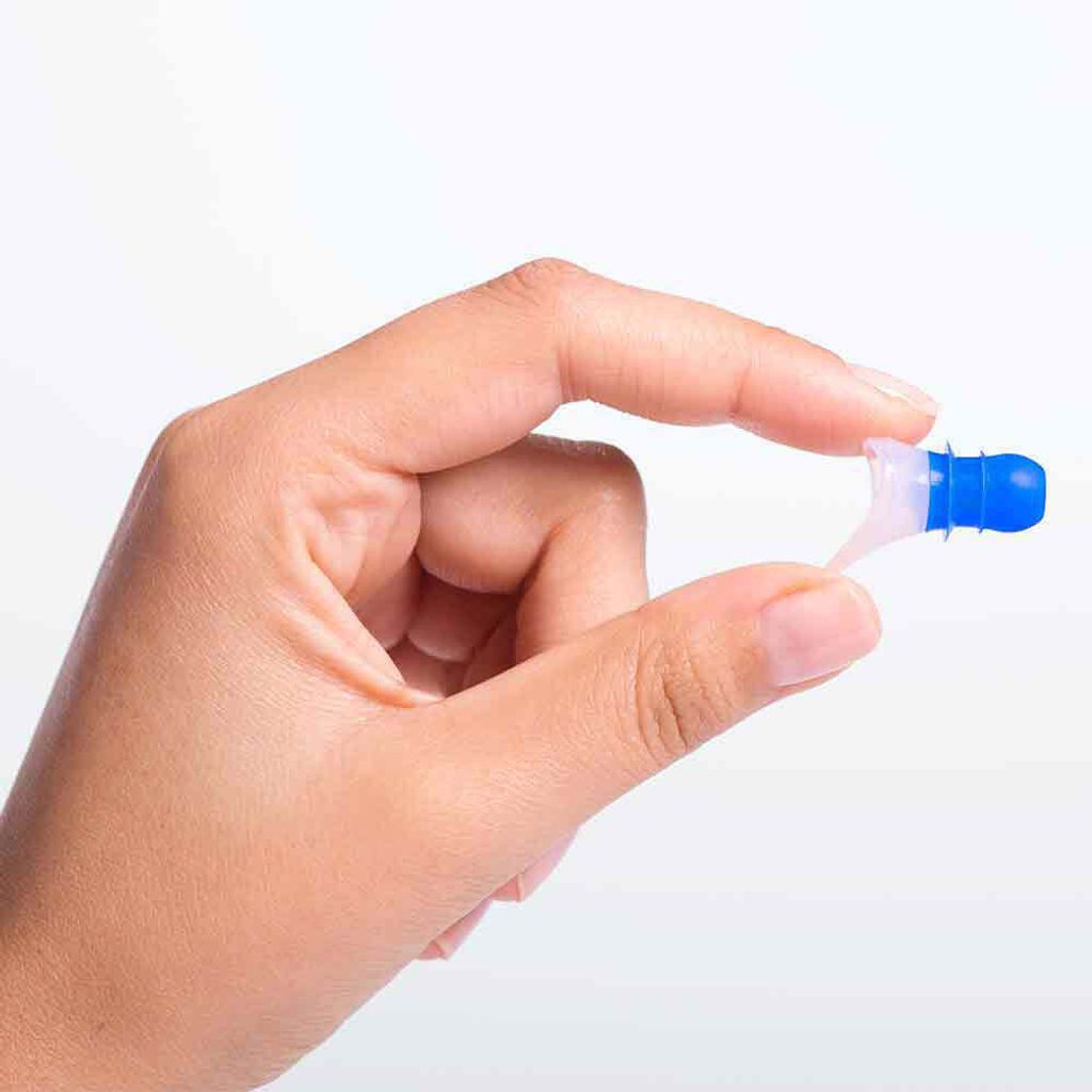 Ohrstöpsel für Flugzeuge Travel Blue Flight Earplugs, Weiß und Blau