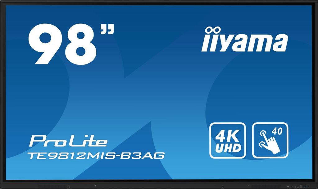 Iiyama ProLite TE9812MIS-B3AG - 249 cm (98″) de diagonale Image du produit 