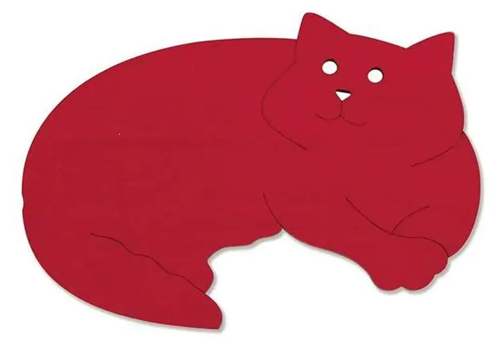 Puzzle bois durable Hape 5 pièces pour enfants - Apprentissage chat