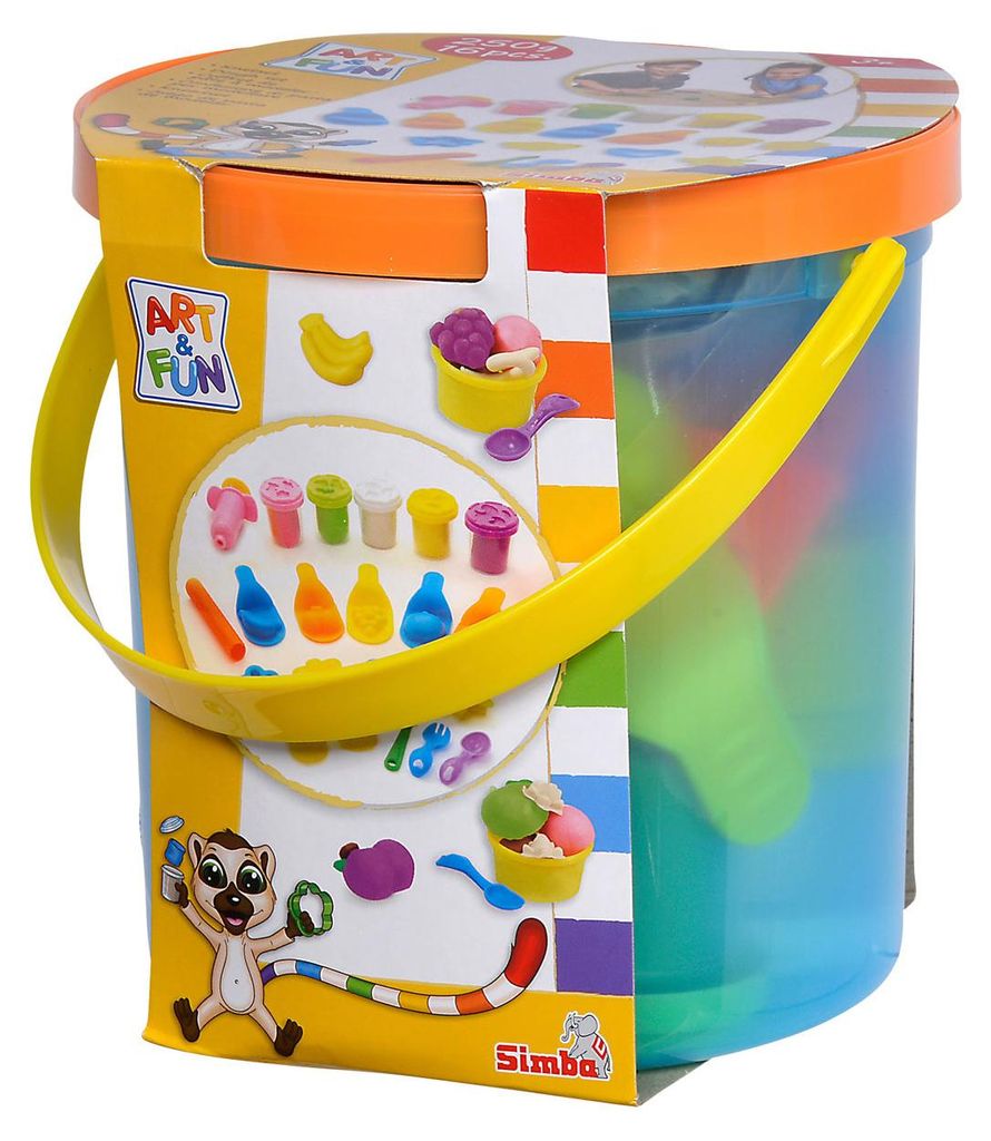 Art und Fun Knetset Fruchteimer