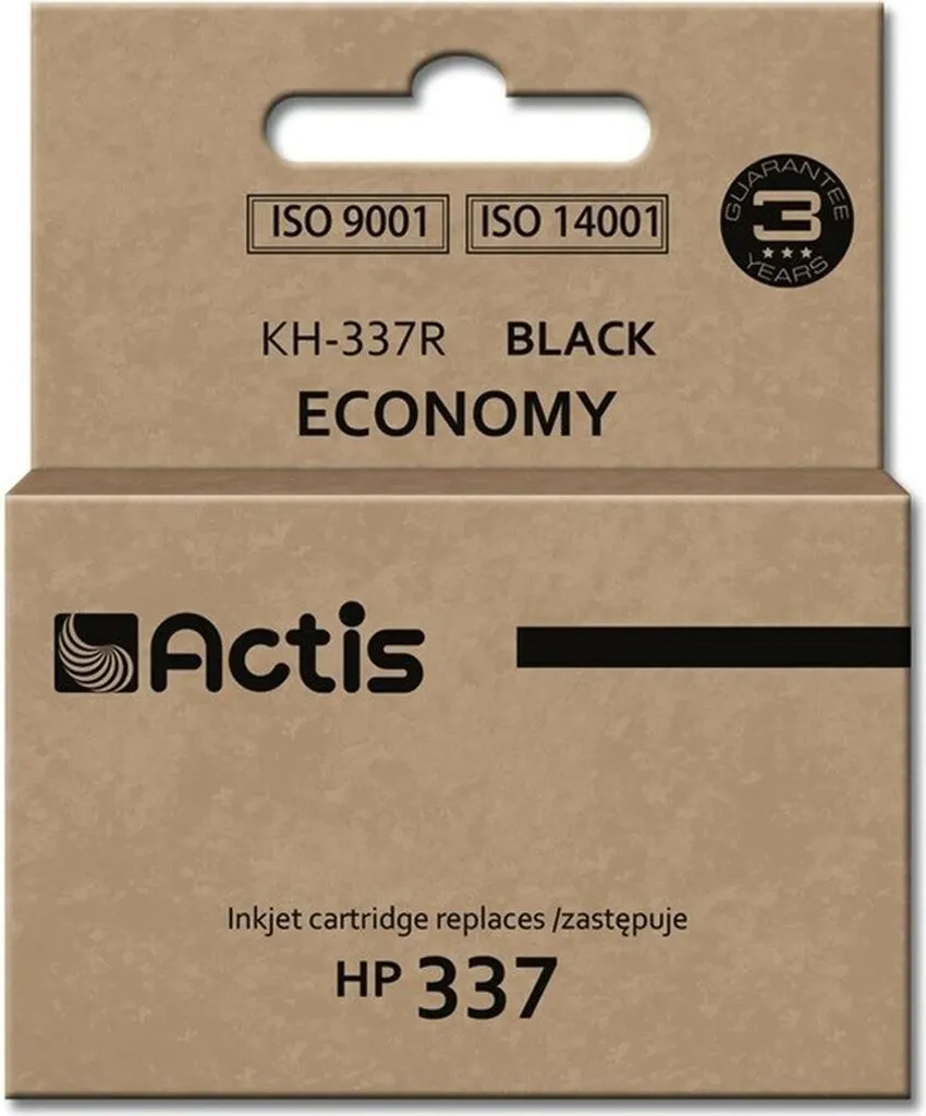 Encre noire Actis KH-337R 15ml pour HP 337 C9364A haute densité de noir