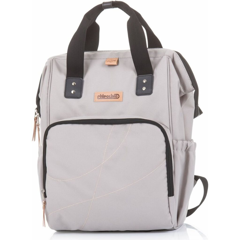 CHIPOLINO Wickeltasche, Rucksack Sand