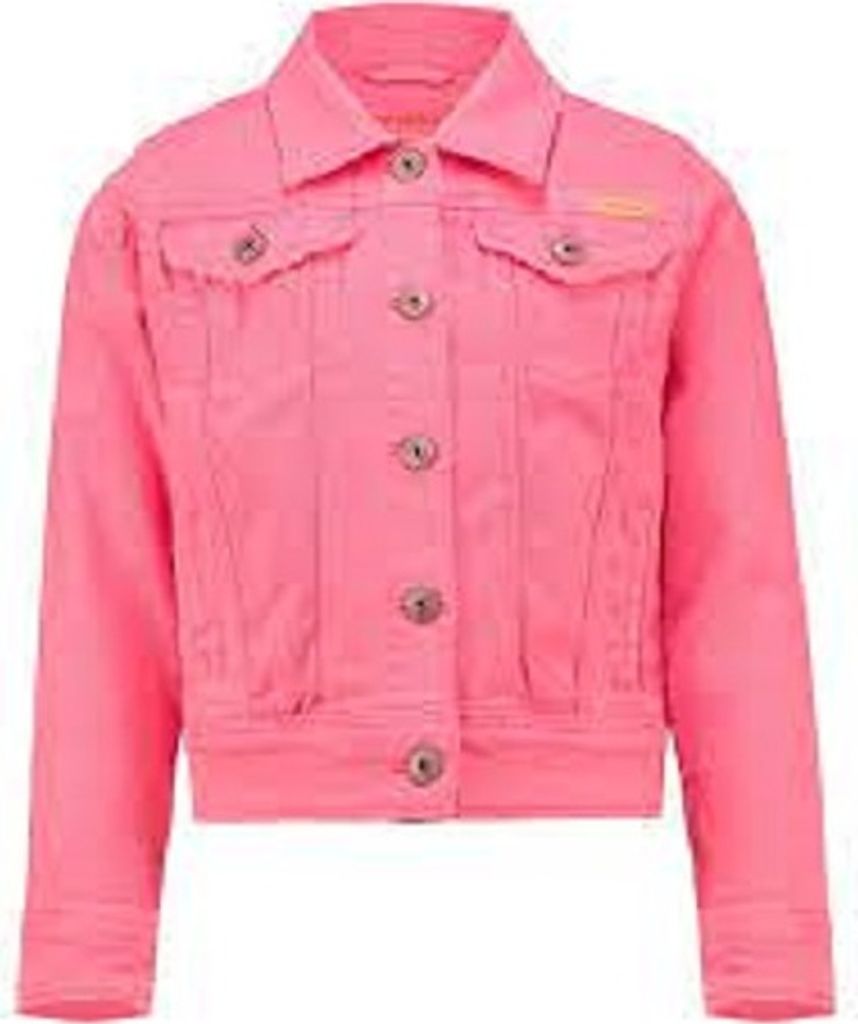 Vingino Mädchen Jeansjacke Jacke in flu red Gr. 164