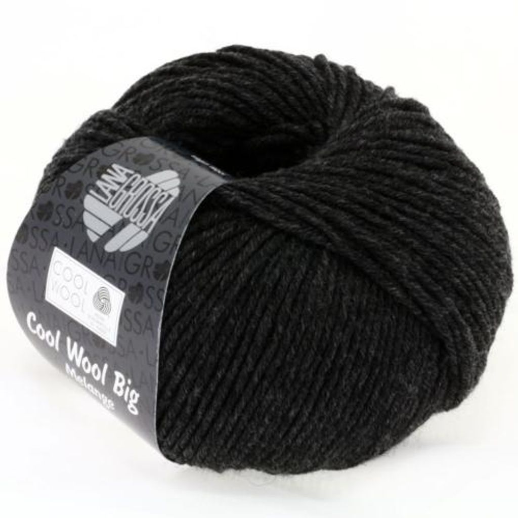 Lana Grossa - Cool Wool Big 0618 anthrazit Produktbild 