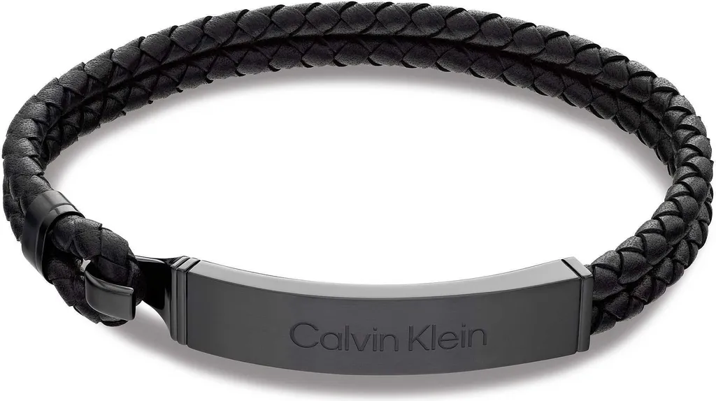 Bracelet noir Calvin Klein Collection homme résistant et stylé
