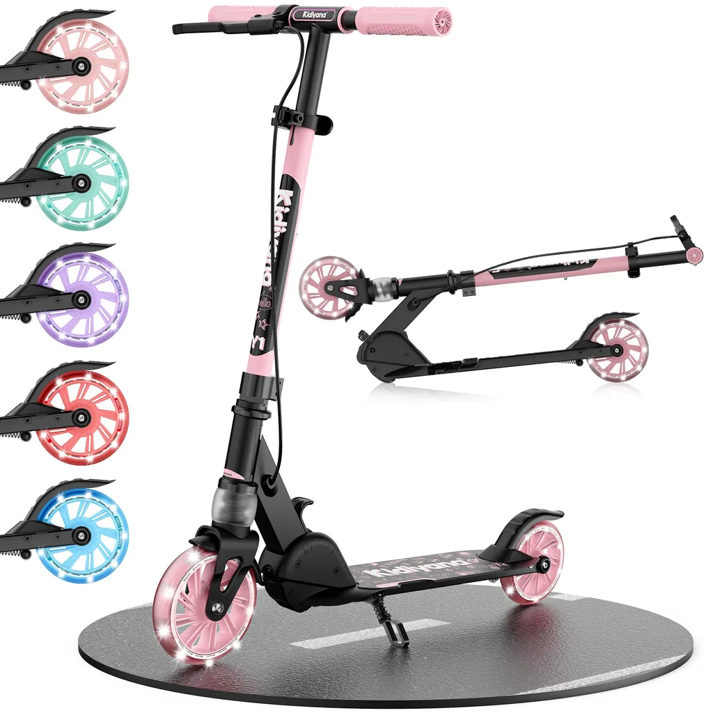 Trottinette pour trajets école Kidiyana pliable et légère dès 5 ans