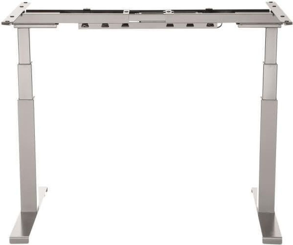 Tischgestell elektr. höhenverst. hgrau 9694001 OHNE Tischplatte