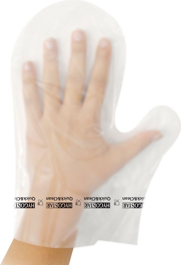 HYGOSTAR Hygiene-Handschuh Fäustling aus Coex transparent Produktbild 