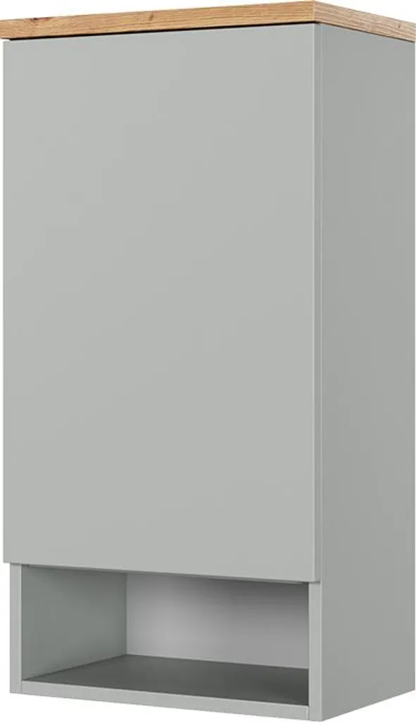 Armoire murale Vicco Eden Gris 40x77.5 cm Modèle 59746 pour salle de bain