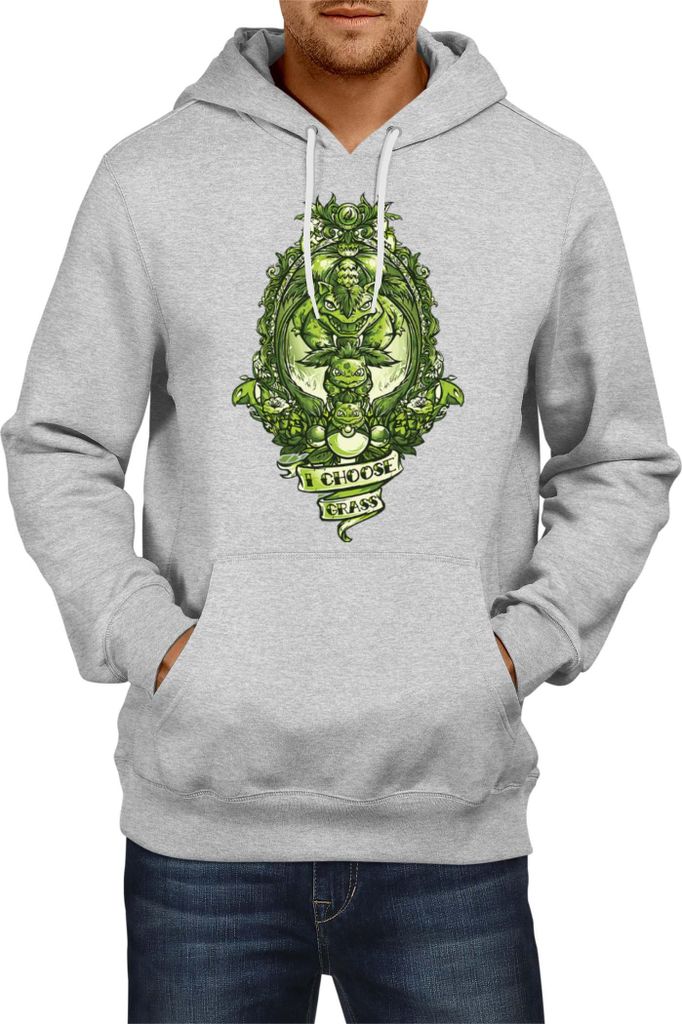 Herren Kapuzenpullover Japan Manga Anime Comics Pokemon 028, Man M / Grau