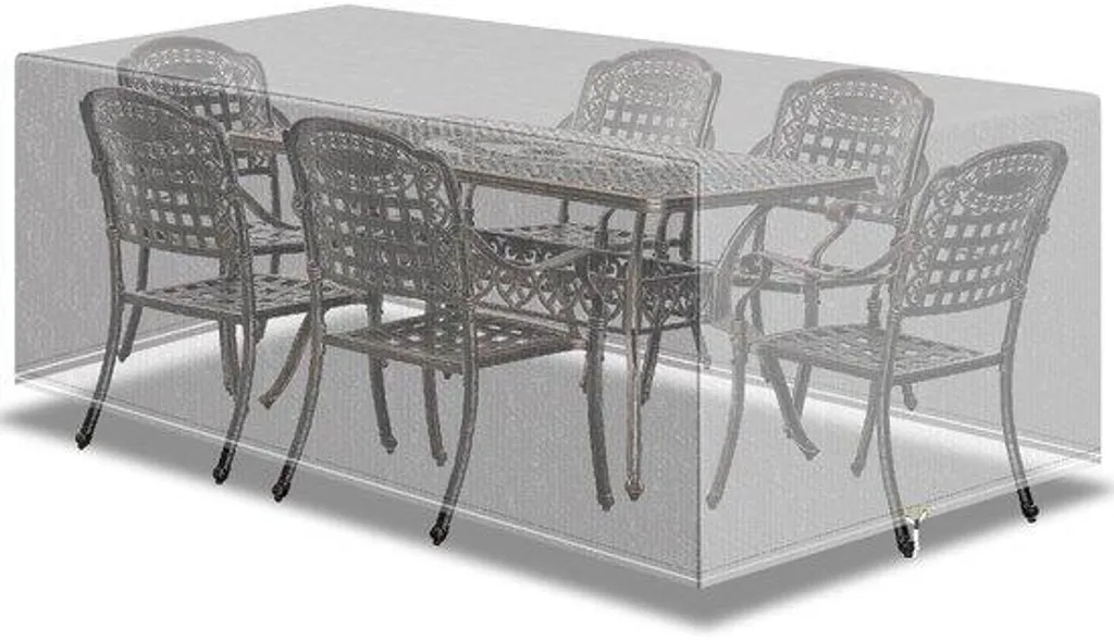 Housse de protection terrasse imperméable XL - 280 x 204 x 106 cm - 1 pièce
