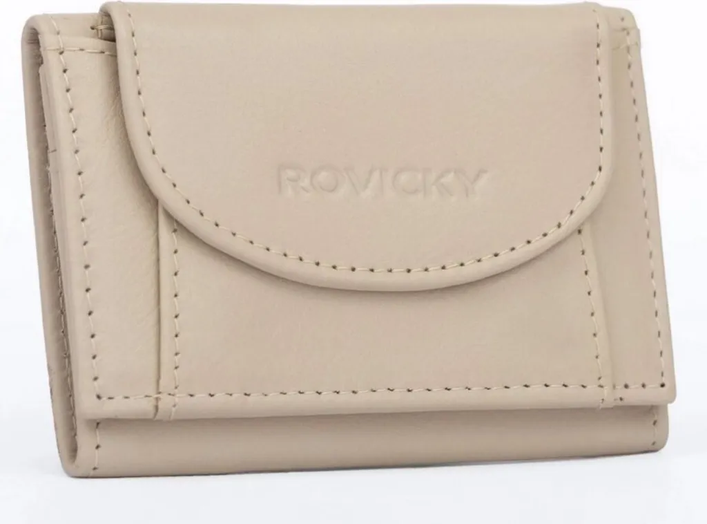 Portafogli Rovicky R21LFN74428 Donna in Vera Pelle con Protezione RFID