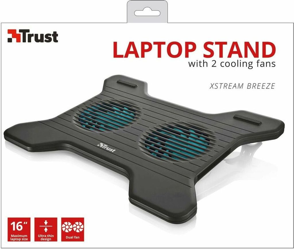 Podkładka chłodząca pod laptopa TRUST Trust Breeze 40,6 cm Zdjęcie produktu 
