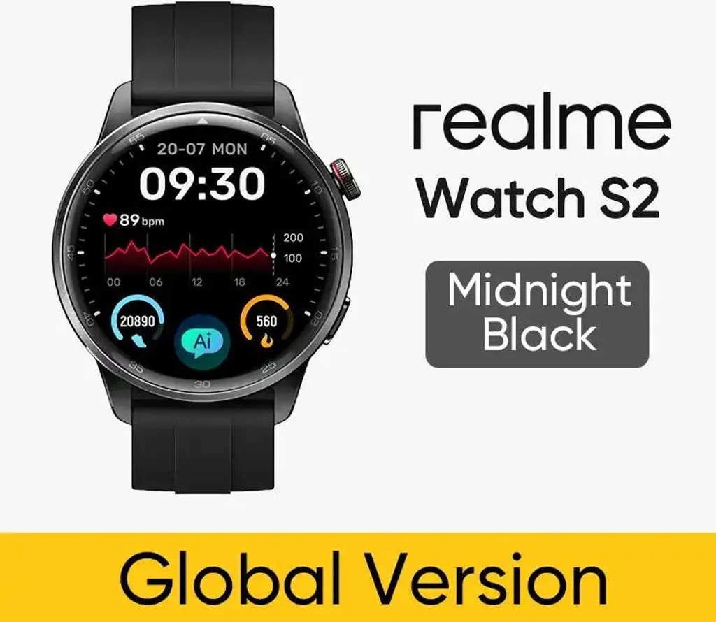 Realme Watch 5 Nero Titanio : Finissez-en avec les Recharges Quotidiennes