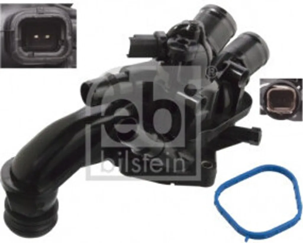 Thermostat FEBI 107657 OE 1336 CP haute précision pour moteurs Diesel