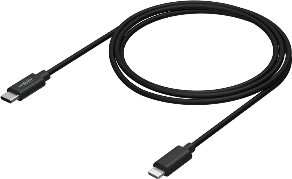 Câble Lightning USB-C ANSMANN 1700-0107 Robuste et Long de 2 Mètres - 7