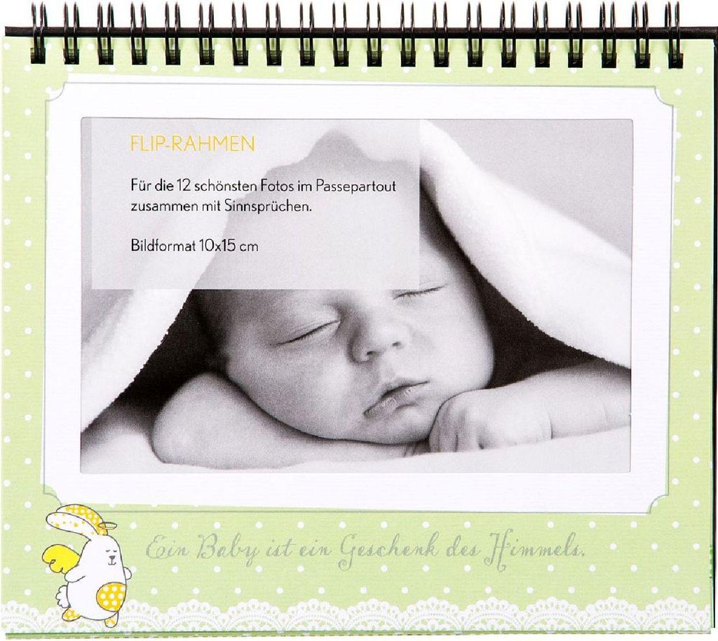 Goldbuch Flip-Rahmen Sweetheart grün