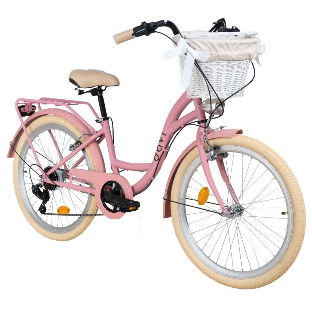 Kinderfahrrad Davi Amelia 24", 7 Gänge, 130-165 cm, Produktbild 