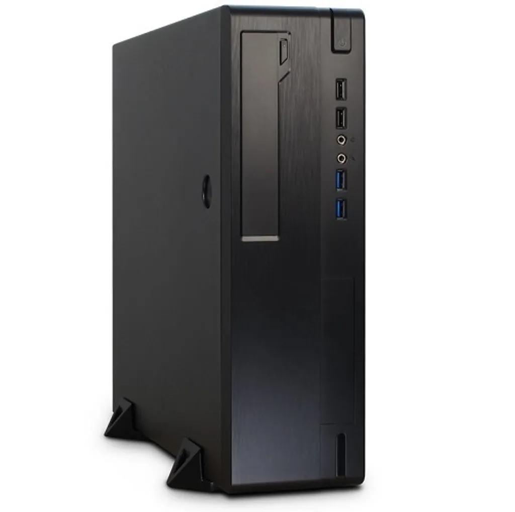 Boîtier PC Inter-Tech IT-502 Desktop Noir idéal pour Bureautique Pro
