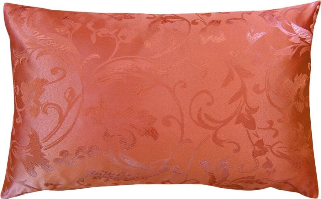 Kissen-Bezug mit Reißverschluss moderne Ornamente orange Produktbild 