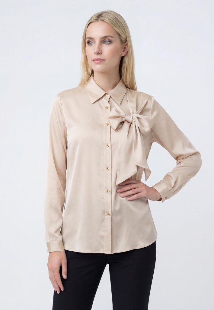 CHANCERY damen bluse - gold, M