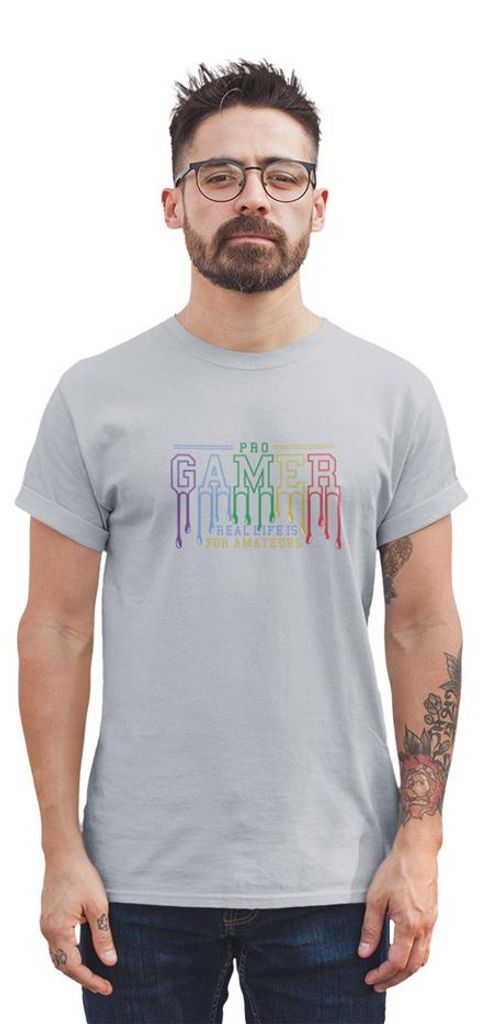 D&B Uni Polo ST00200 Gamer Grau-Größe 3XL