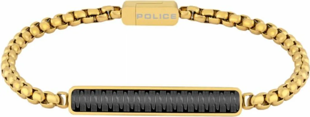 Bracciale Police Donna PJ26474BSG-02 | Stile Rock Acciaio Oro 20cm - 1