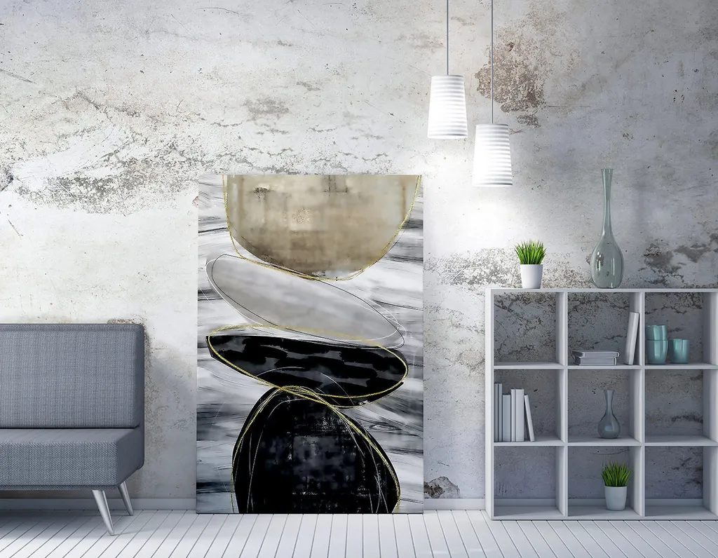 Tableau Mural Coloré 70x100 cm pour Réveiller un Mur Blanc Terne
