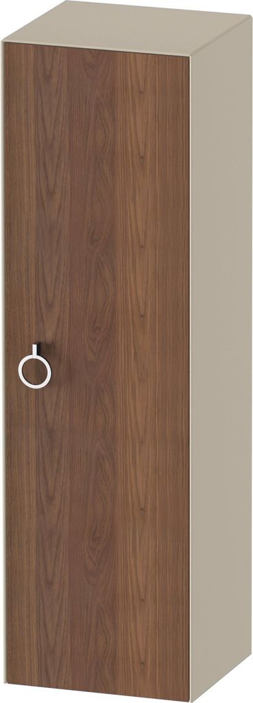 Duravit White Tulip Halbhochschrank, Breite 400 x Tiefe 360mm, eine Tür Anschlag rechts mit Griff, WT1333R77H3