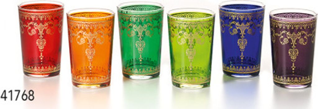 Juego de 6 vasos Teeglas "Sita", capacidad de 0,12 litros, Imagen del producto 