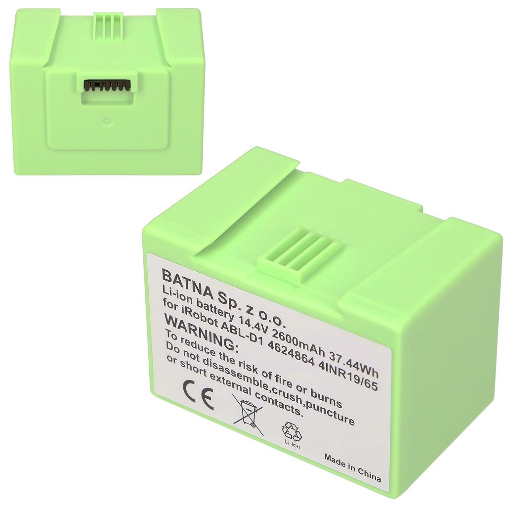 Extralink Batteria per Roomba E5 E6 i7 14,4V 2600mAh Li-Ion Immagine del prodotto 