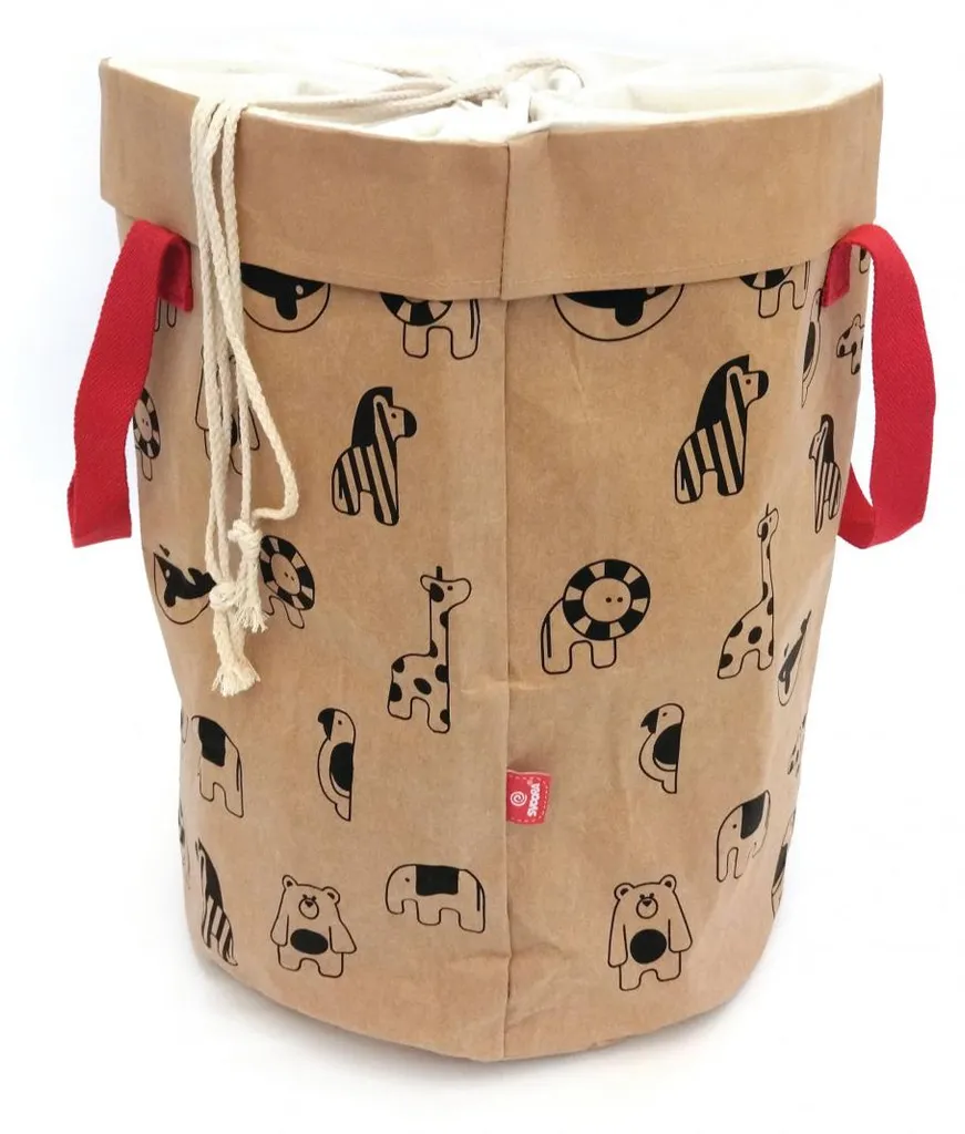 Grand panier de rangement jouets - Sac à jouets en tissu pour enfant