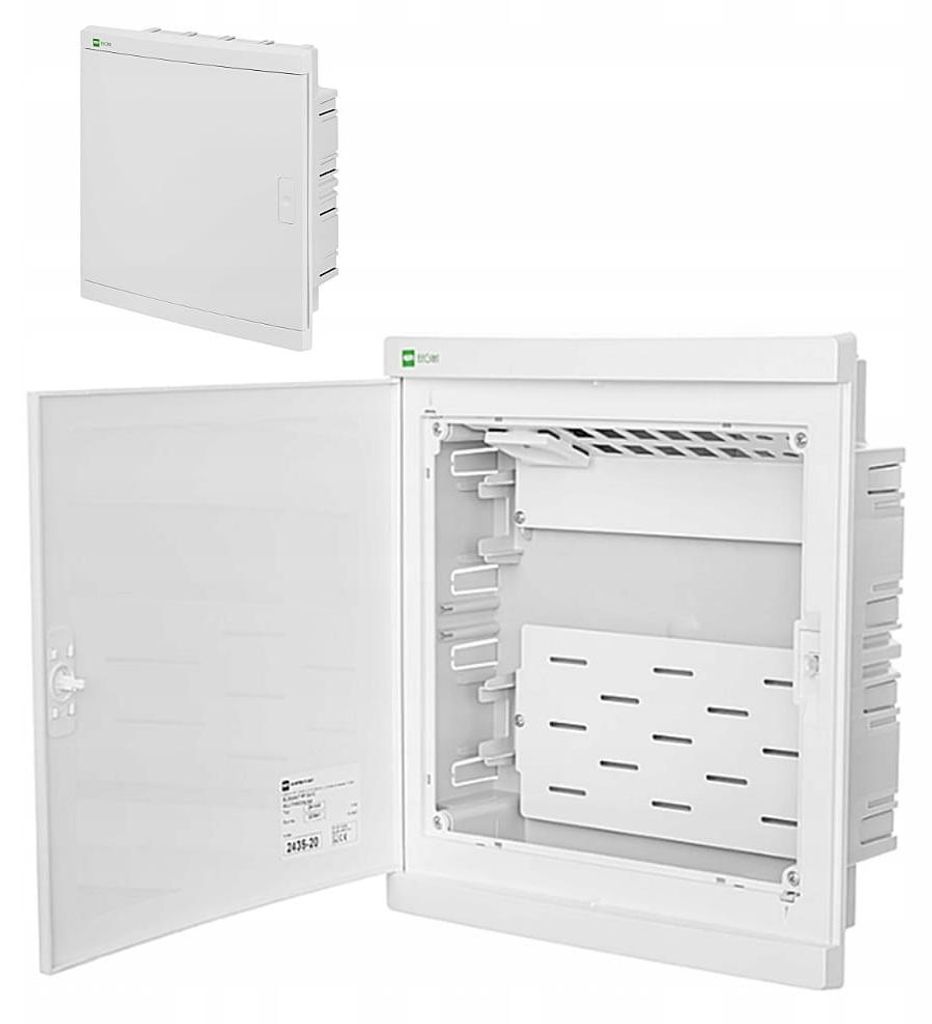 Unterputz-Stromverteiler ELEGANT 2x12 IP40 350x310x102 EPN weiß 2435-20