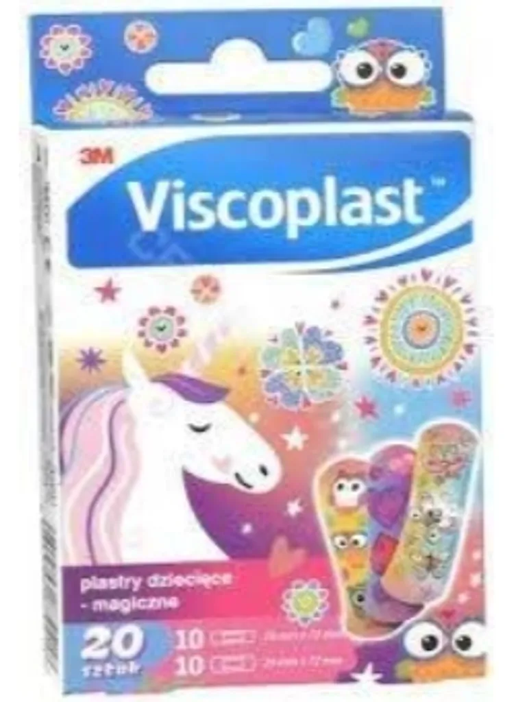 Cerotti Viscoplast Bambini 20 Pezzi - Protezione Magica per Piccole Ferite