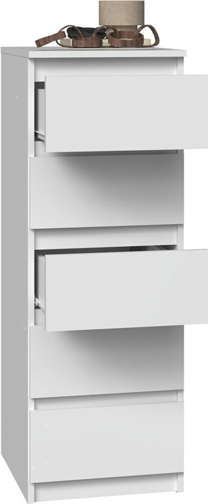 Wąska komoda z szufladami IVAR - biała Zdjęcie produktu 2