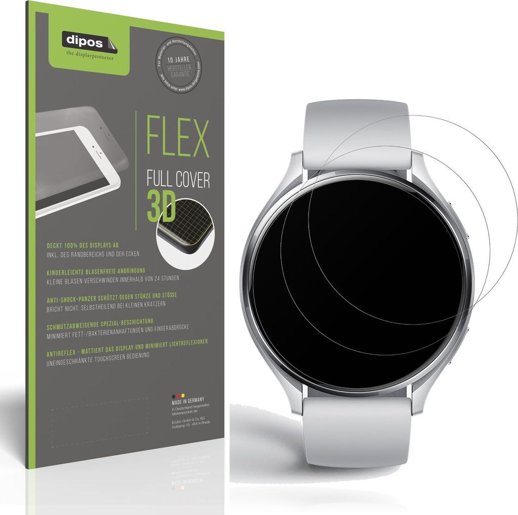 2x dipos FlexAR Xiaomi Watch 2 Zdjęcie produktu 