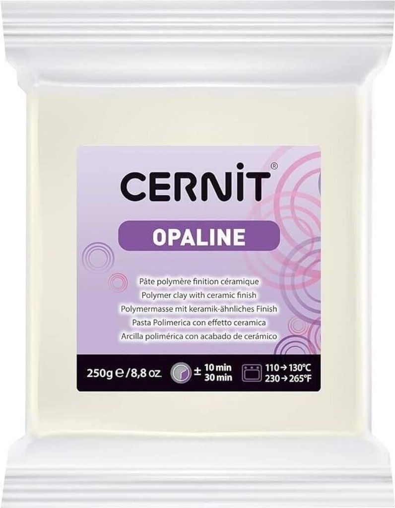 Cernit Polymer Clay Opaline Glinka polimerowa White 250 g Zdjęcie produktu 