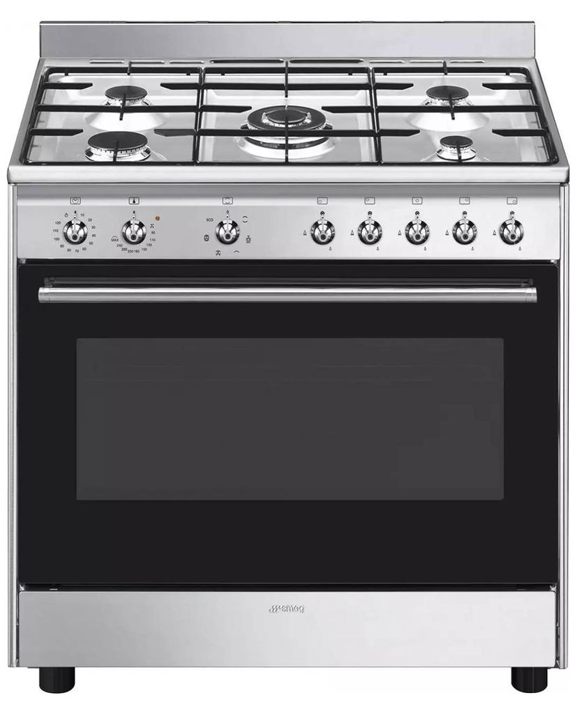 Smeg Concert CX90GM Cucina Elettrico Gas Acciaio inox A Immagine del prodotto 