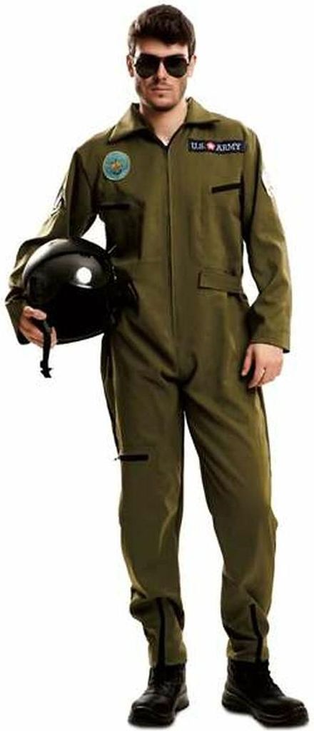 Mom Top Gun Kostüm Braun XL Braun XL Produktbild 