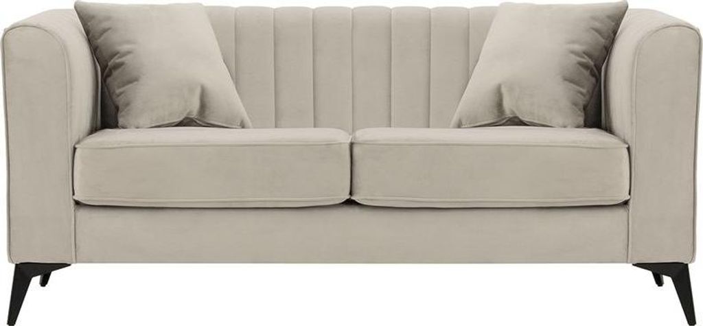 2-Sitzer Sofa Mary-Velluto 2-matte black