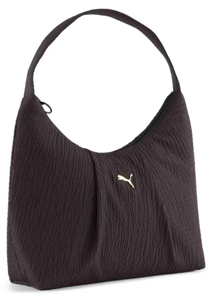 Sac femme Puma Up Slouchy Hobo Bag noir, grand sac à main pour le sport