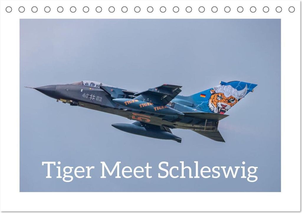 Tiger Meet Schleswig (Tischkalender 2026 DIN A5 quer), CALVENDO Monatskalender