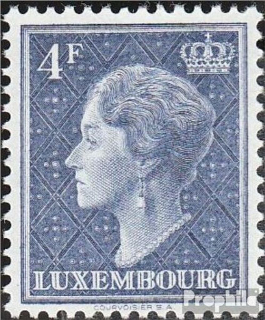 Briefmarken Luxemburg 1949 Mi 457 postfrisch Charlotte