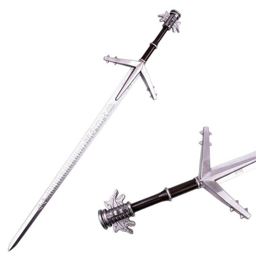Spada lunga fantasy in schiuma da 111 cm con fodero – Immagine del prodotto 