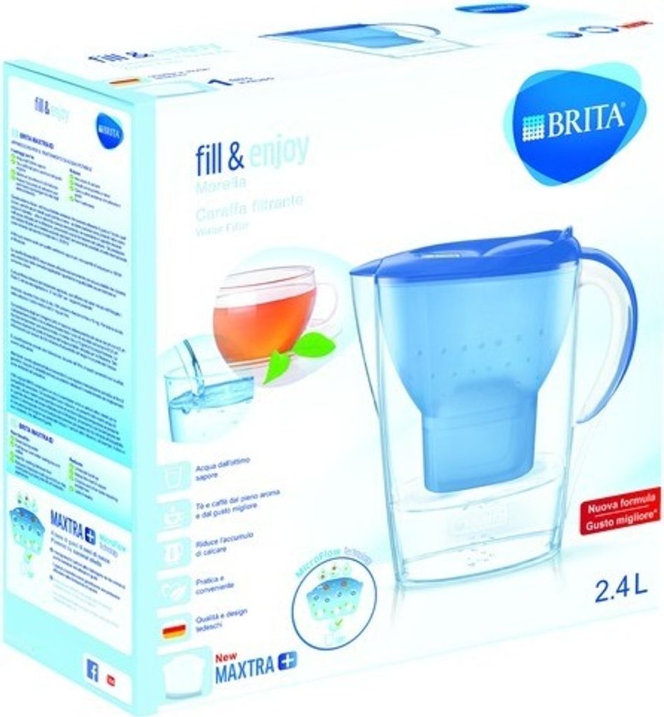 Vodný filter BRITA Marella modrý vrátane 1 filtračnej Obrázok produktu 35
