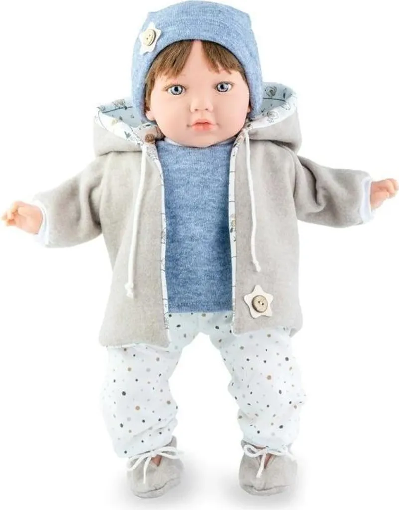 Poupée Teo 45 cm Marina & Pau 0757 pour jeux d'imitation et éveil