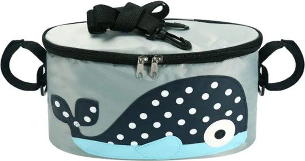 Organiseur universel pour poussette noir pour jouets et couches bébé